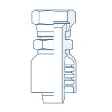 FJ Female JIC 37º Swivel - Hose End
