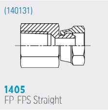 1405 FP-FPS, Female Pipe to Female Pipe Swivel Straight NPT *