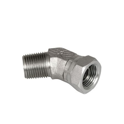 1503 MP-FPS 45° , Male Pipe to Female Pipe Swivel *
