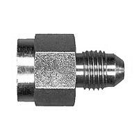 2406 FJ-MJ Straight Reducer, Female JIC to Male JIC