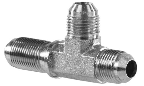 2704 MJ-MJ-MJ, Male JIC x3 Bulkhead Run Tee