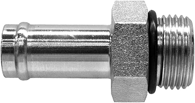 4604 4604 HB-MORB Hose Barb to Male O-Ring Boss – WV Hose & Hydraulic