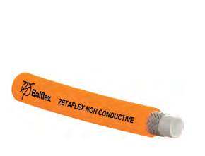 SAE 100R7-06 LNC SAE 100R7 - DIN EN 855 – ORANGE COVER – 3/8" NON CONDUCTIVE